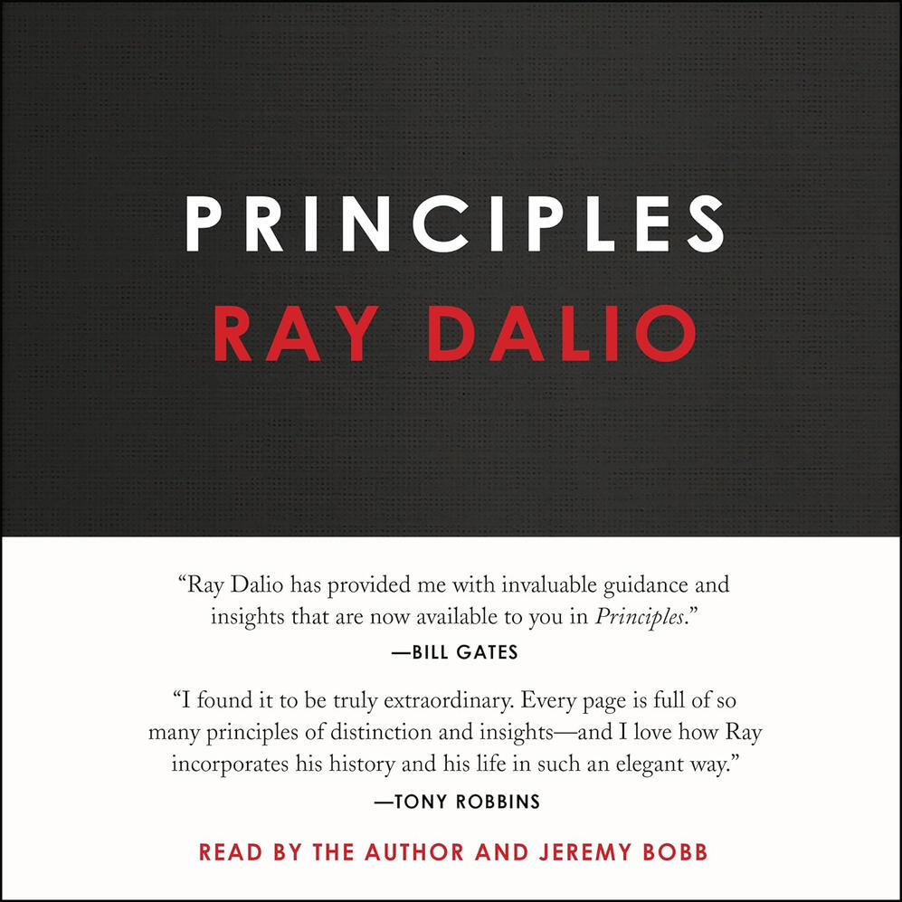 Principles by Ray Dalio Book